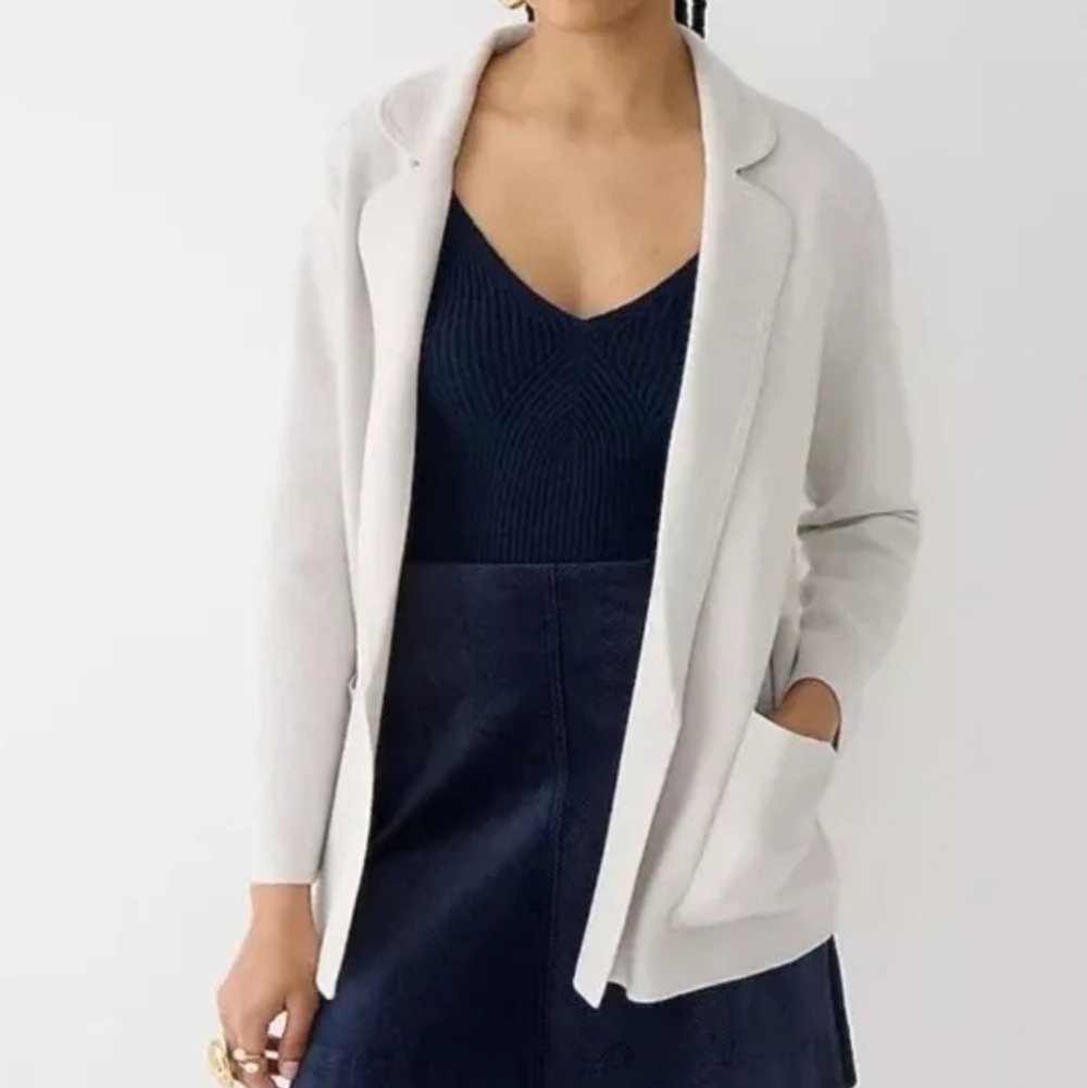 J. Crew Eloise Sweater Blazer